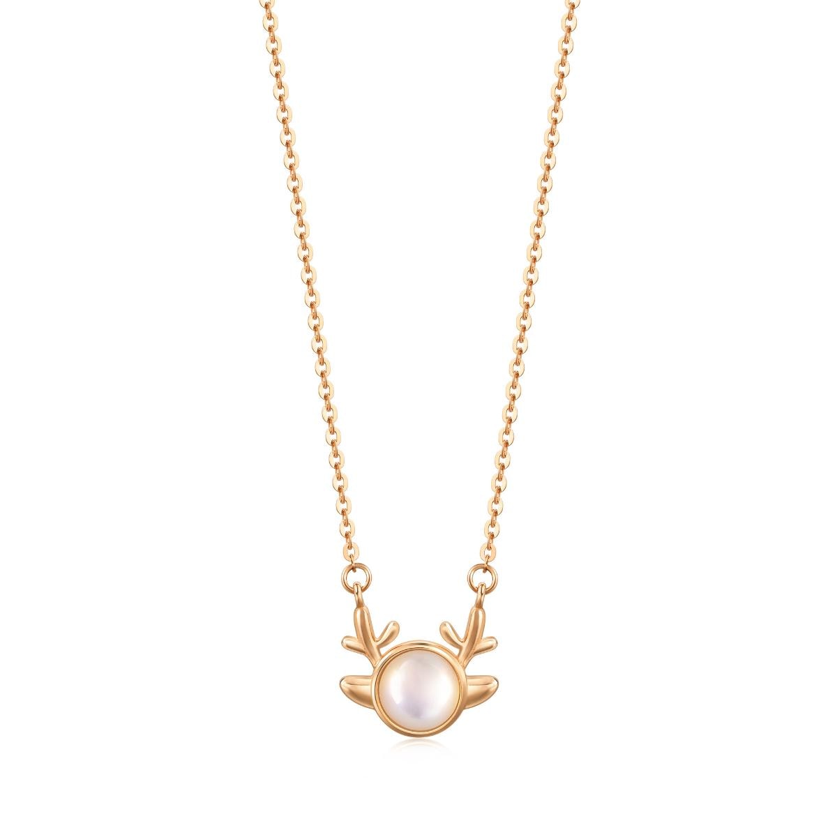 18K Rose Gold Necklace -  - Aureus Boutique