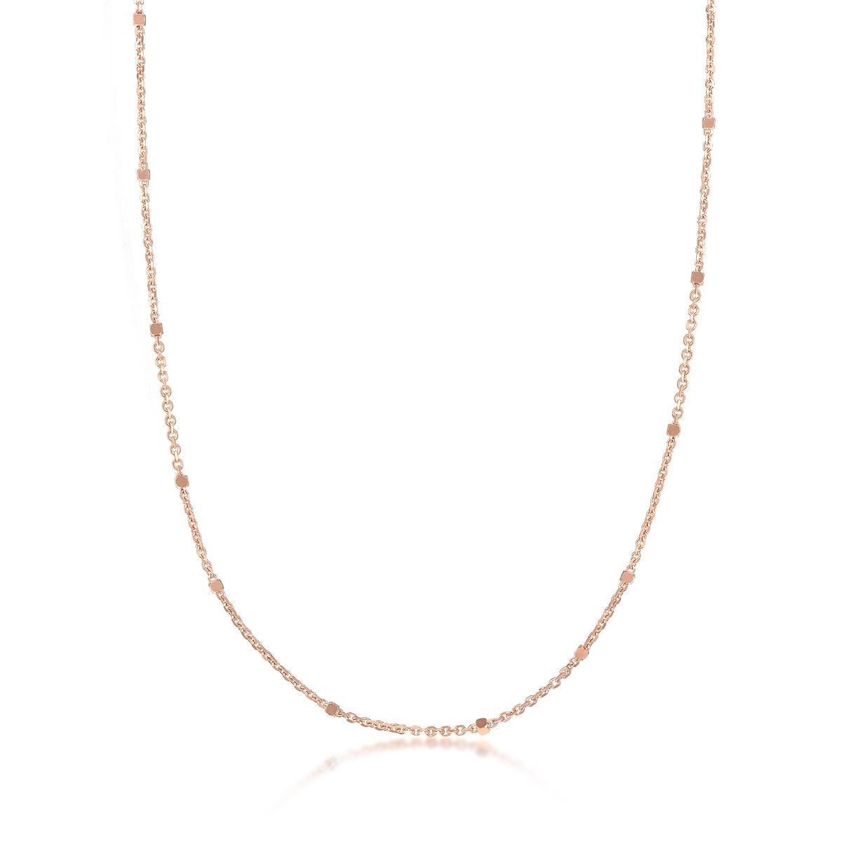 18K Rose Gold Necklace -  - Aureus Boutique