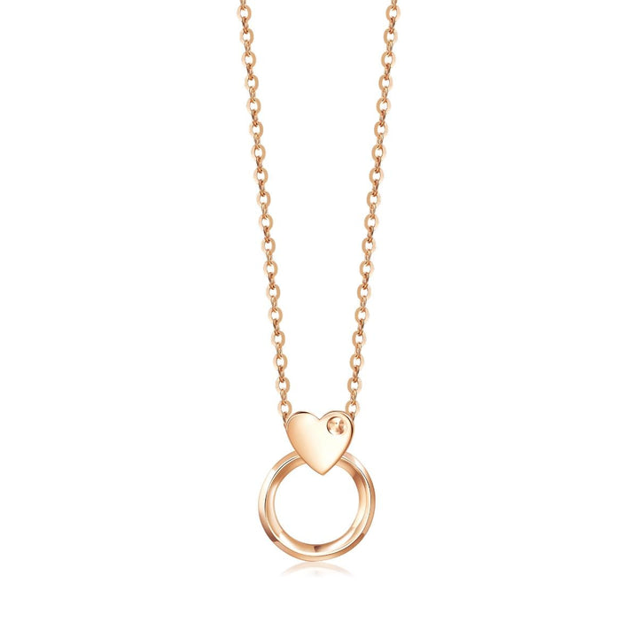 18K Rose Gold Necklace -  - Aureus Boutique