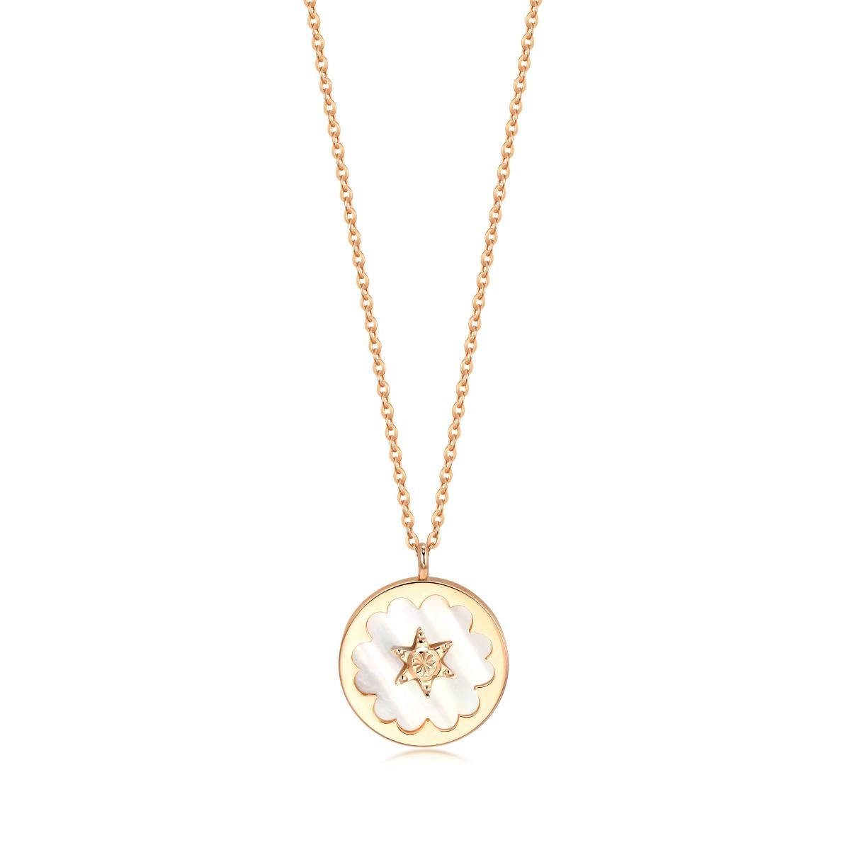18K Rose Gold Necklace -  - Aureus Boutique