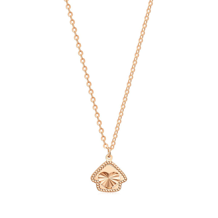 18K Rose Gold Necklace -  - Aureus Boutique