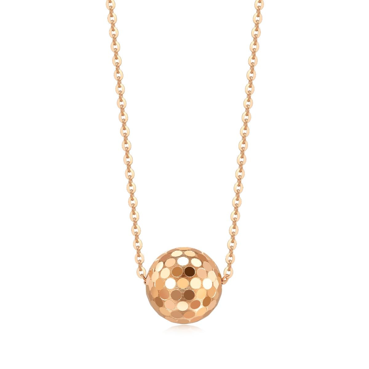 18K Rose Gold Necklace -  - Aureus Boutique