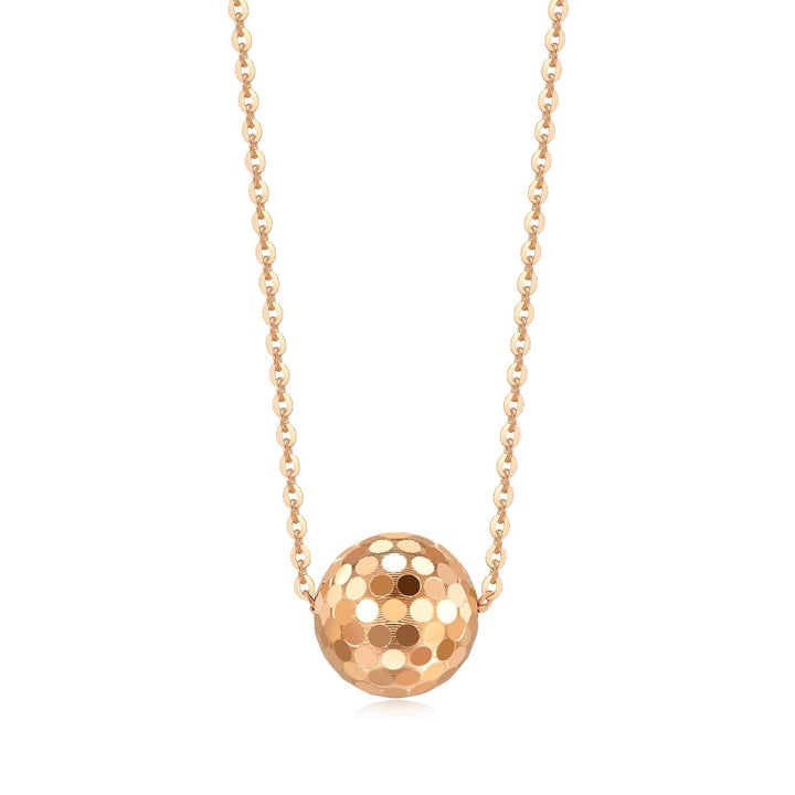 18K Rose Gold Necklace -  - Aureus Boutique