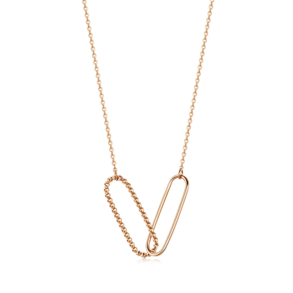 18K Rose Gold Necklace -  - Aureus Boutique