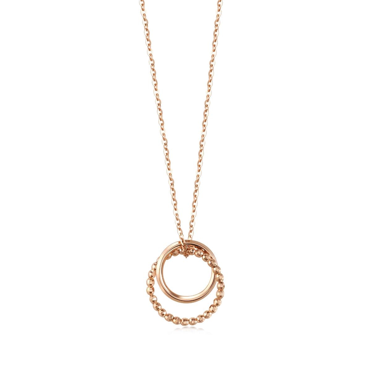 18K Rose Gold Necklace -  - Aureus Boutique