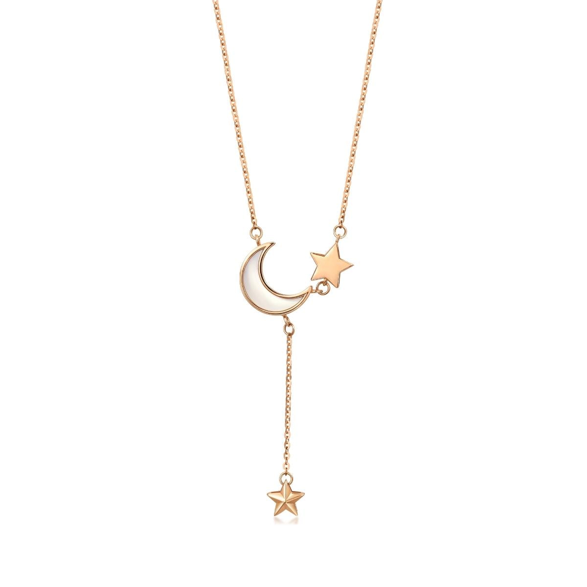 18K Rose Gold Necklace -  - Aureus Boutique