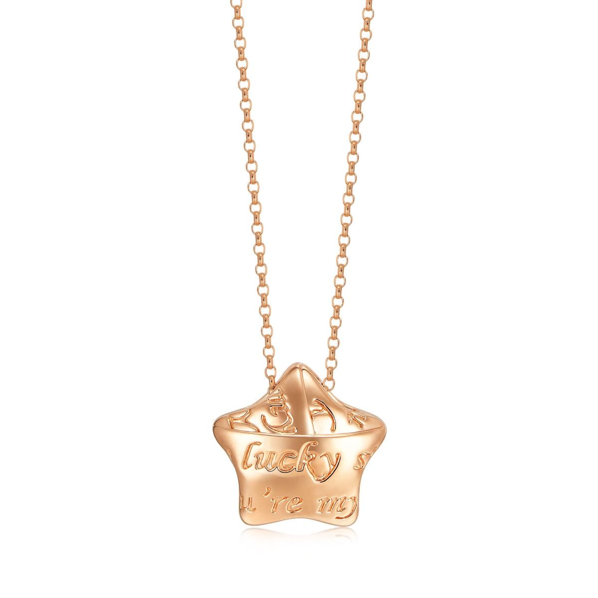 18K Rose Gold Necklace -  - Aureus Boutique