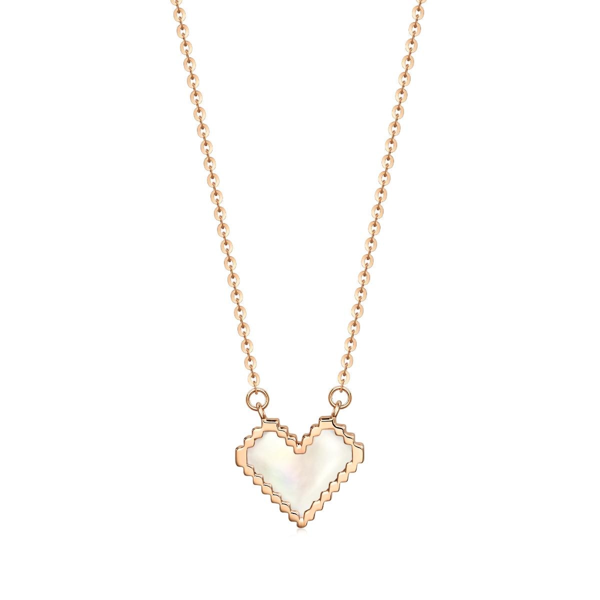 18K Rose Gold Necklace -  - Aureus Boutique
