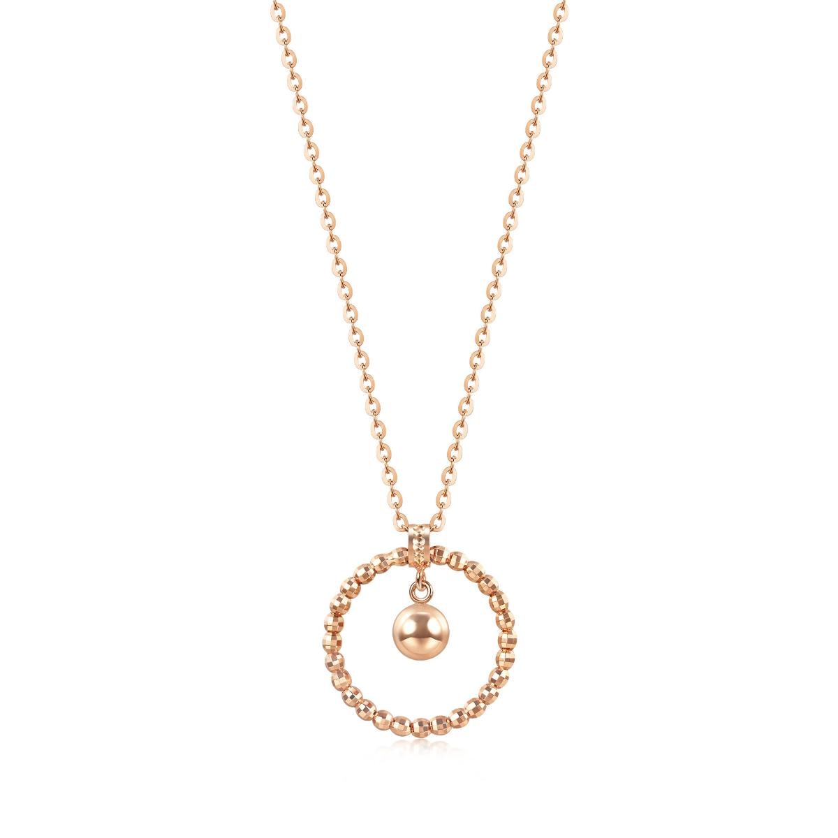 18K Rose Gold Necklace -  - Aureus Boutique
