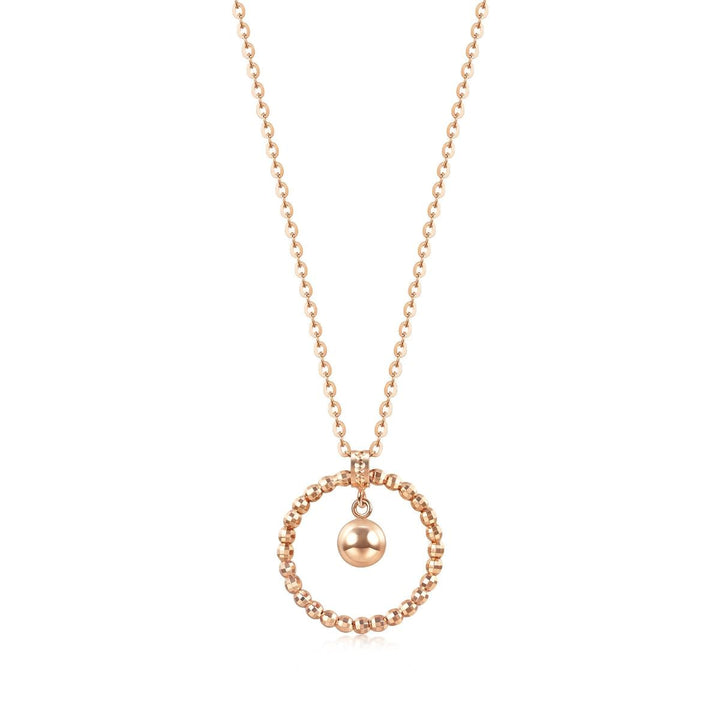 18K Rose Gold Necklace -  - Aureus Boutique