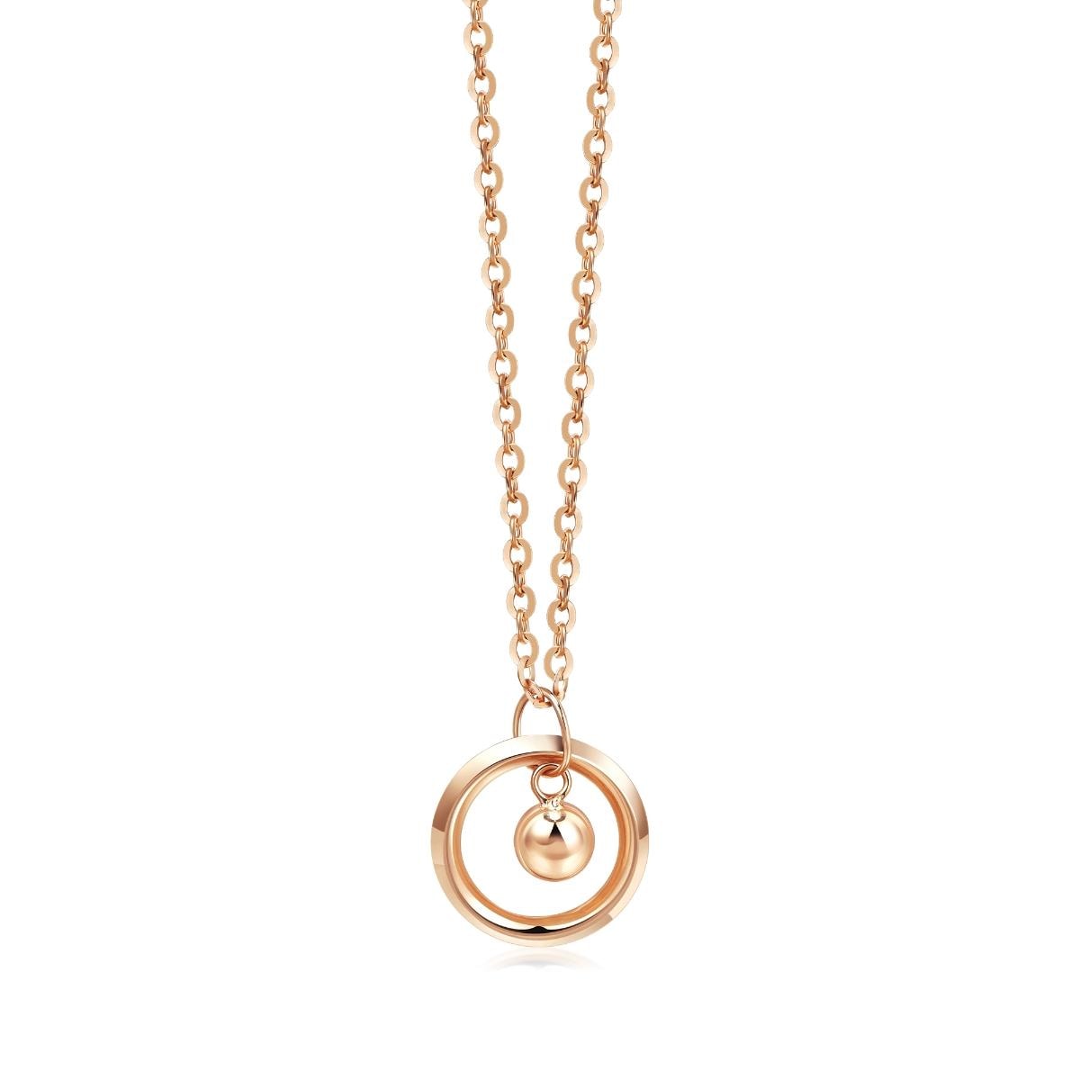 18K Rose Gold Necklace -  - Aureus Boutique