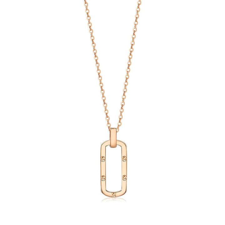 18K Rose Gold Necklace -  - Aureus Boutique