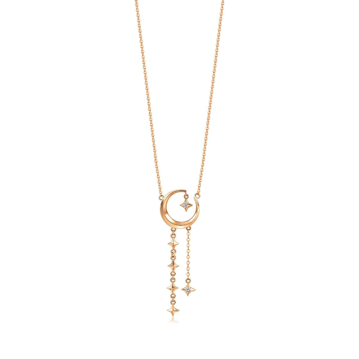 18K Rose Gold Necklace -  - Aureus Boutique