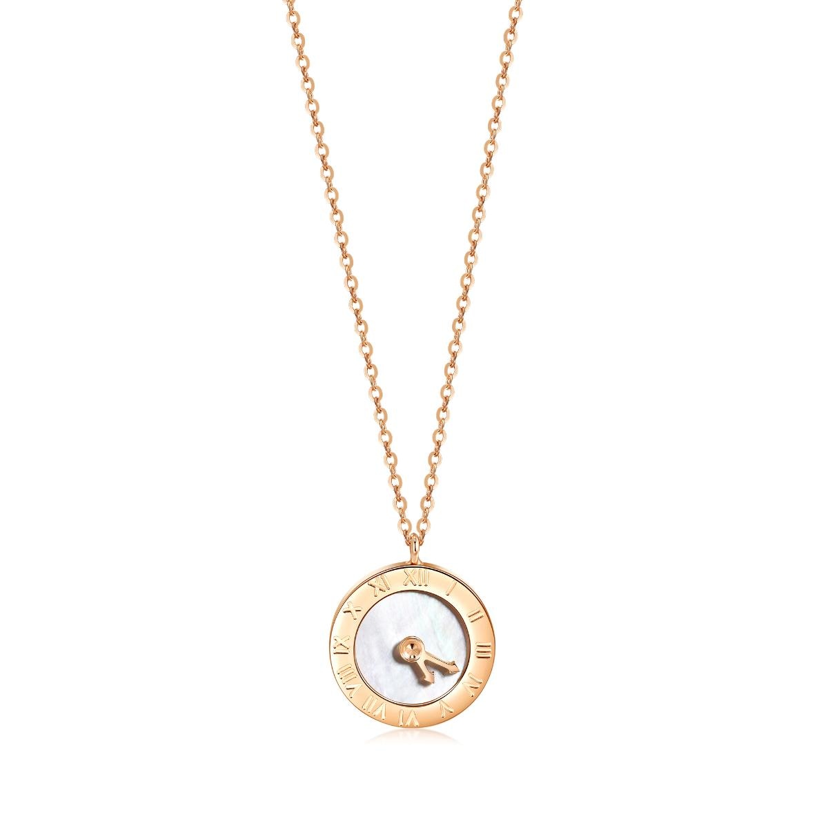 18K Rose Gold Necklace -  - Aureus Boutique