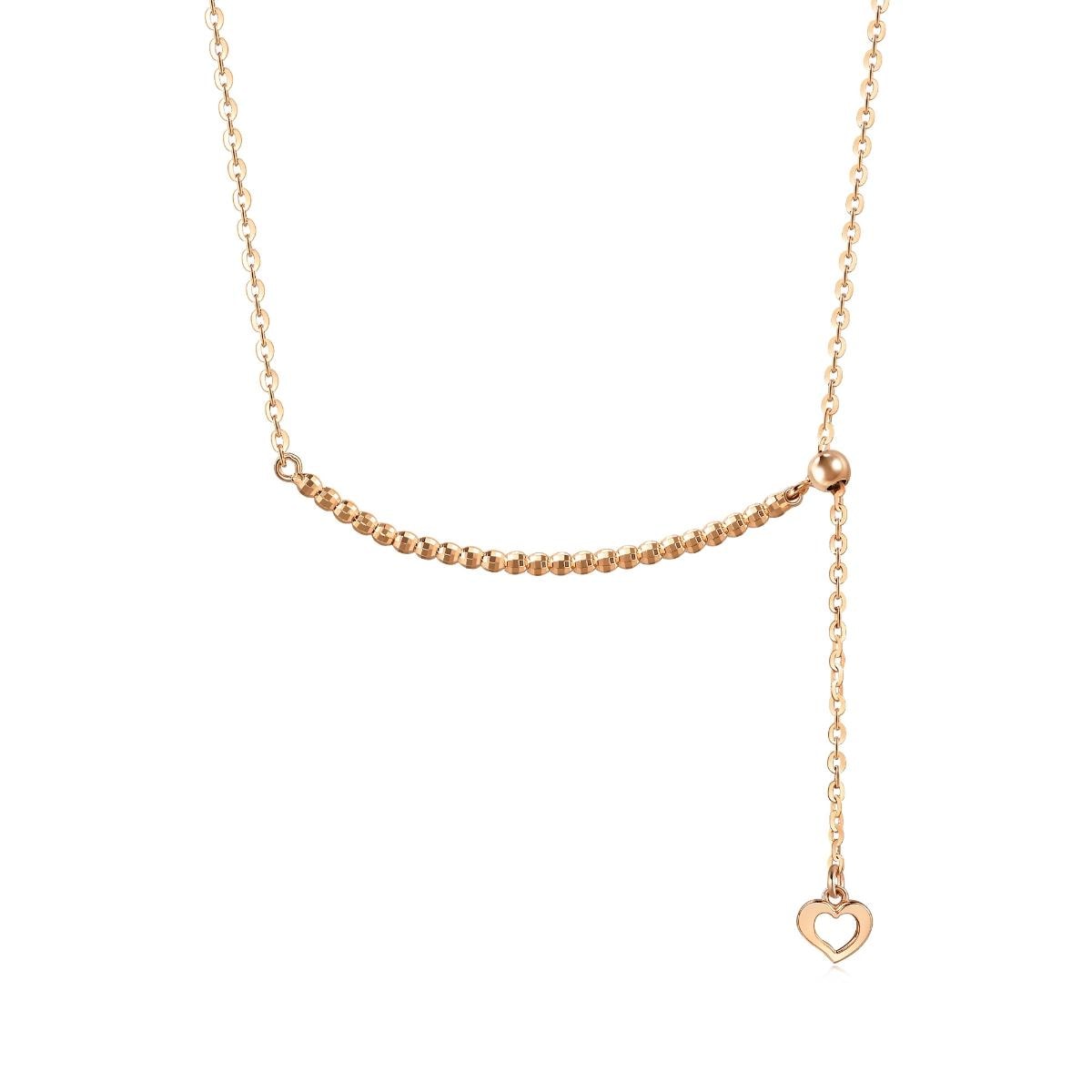18K Rose Gold Necklace -  - Aureus Boutique