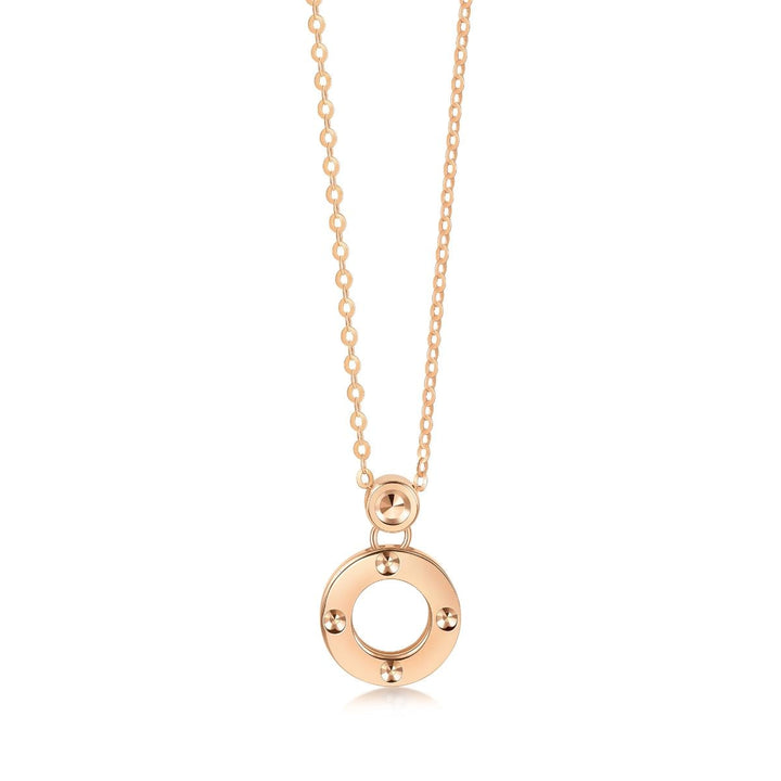 18K Rose Gold Necklace -  - Aureus Boutique
