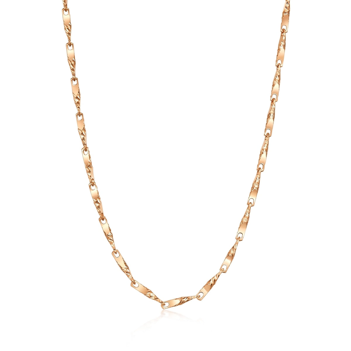 18K Rose Gold Necklace -  - Aureus Boutique