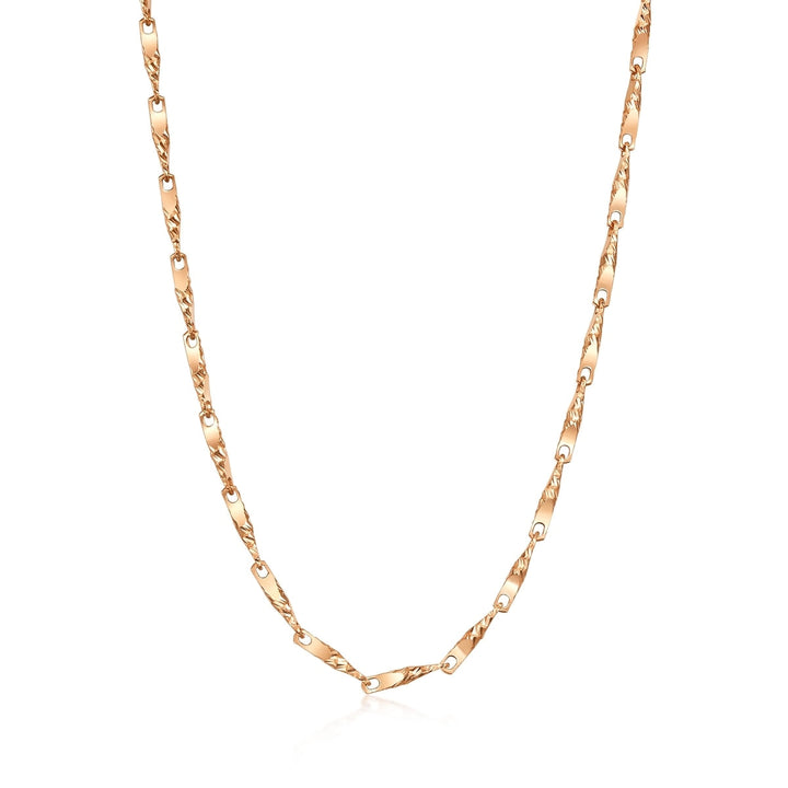 18K Rose Gold Necklace -  - Aureus Boutique