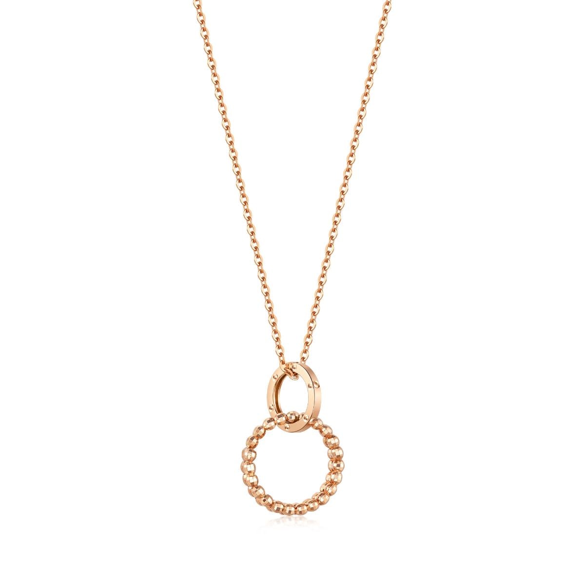 18K Rose Gold Necklace -  - Aureus Boutique
