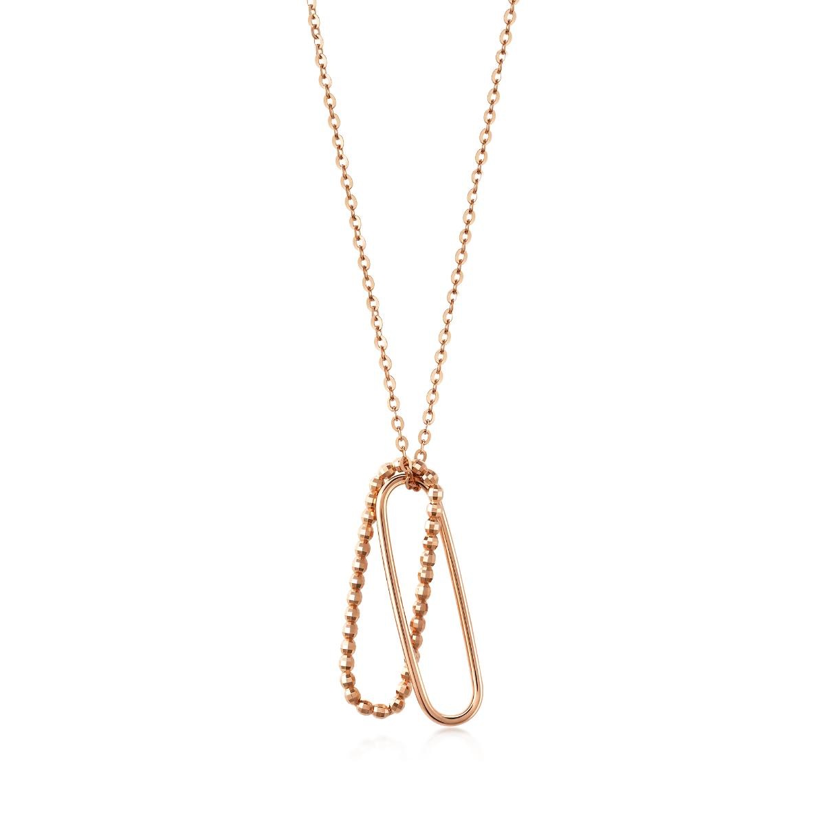 18K Rose Gold Necklace -  - Aureus Boutique