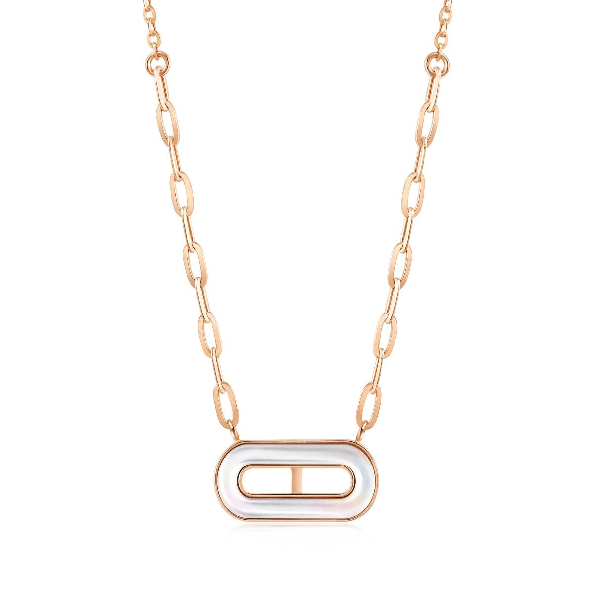 18K Rose Gold Necklace -  - Aureus Boutique