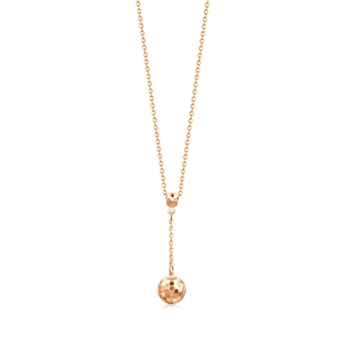 18K Rose Gold Necklace -  - Aureus Boutique