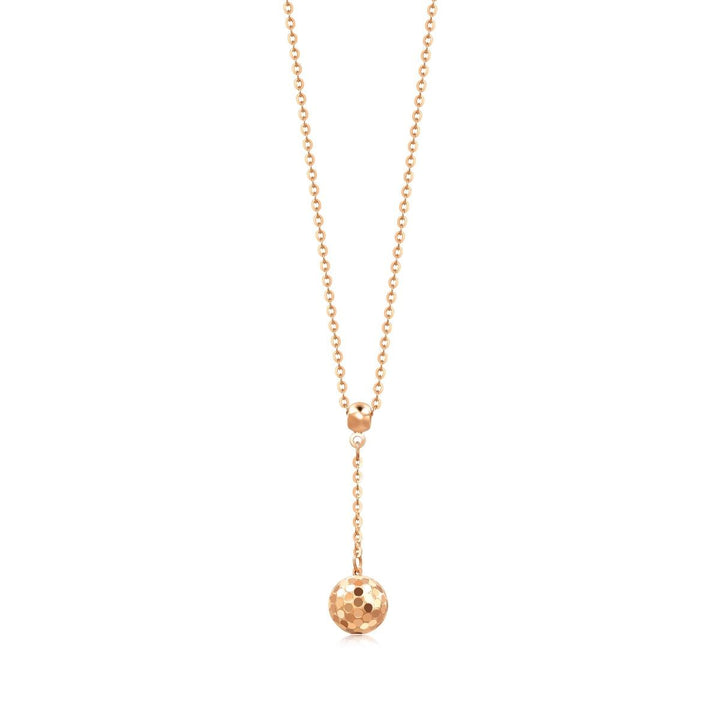 18K Rose Gold Necklace -  - Aureus Boutique