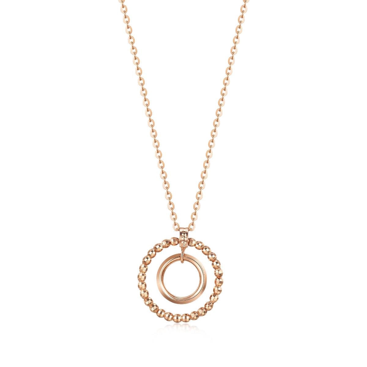 18K Rose Gold Necklace -  - Aureus Boutique