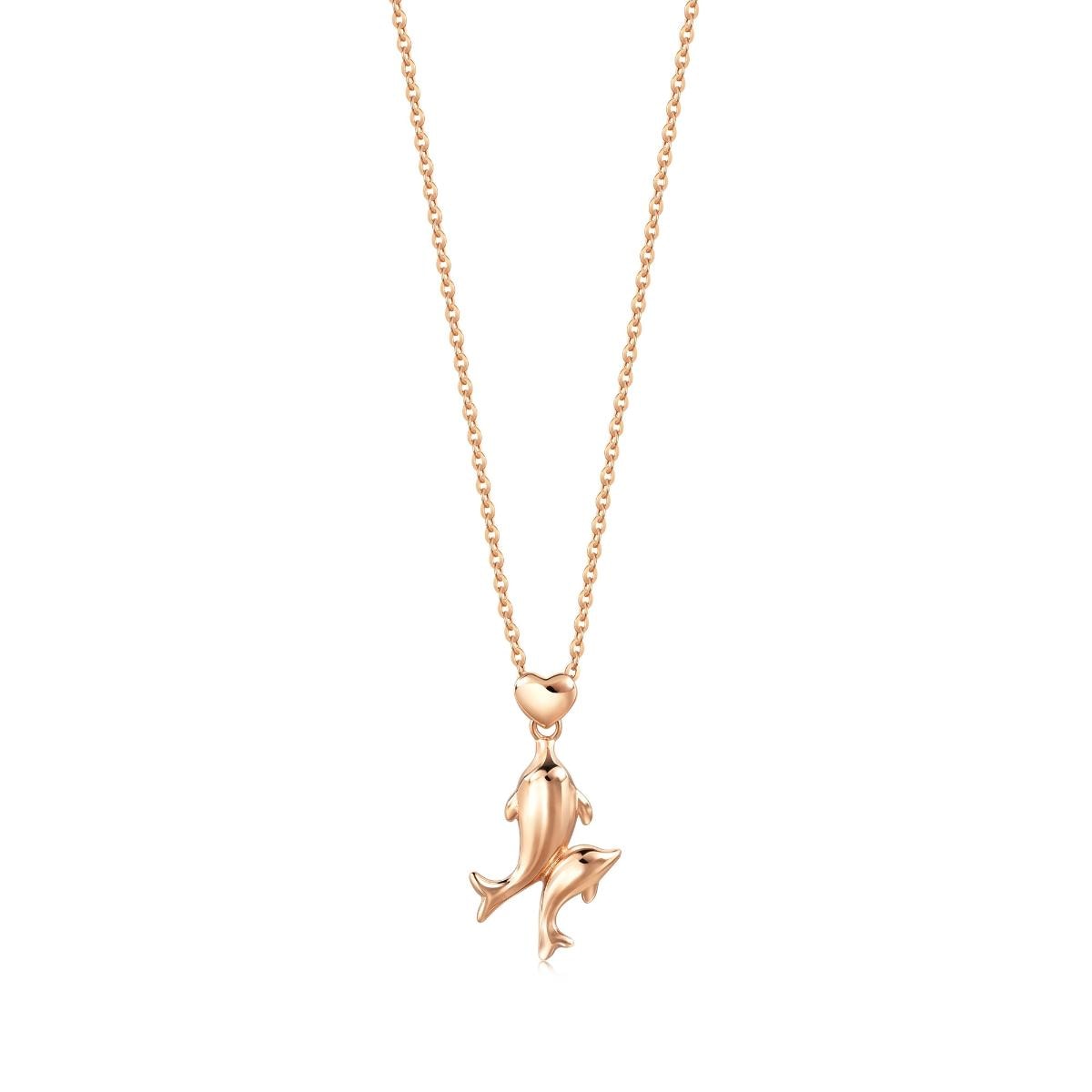 18K Rose Gold Necklace -  - Aureus Boutique
