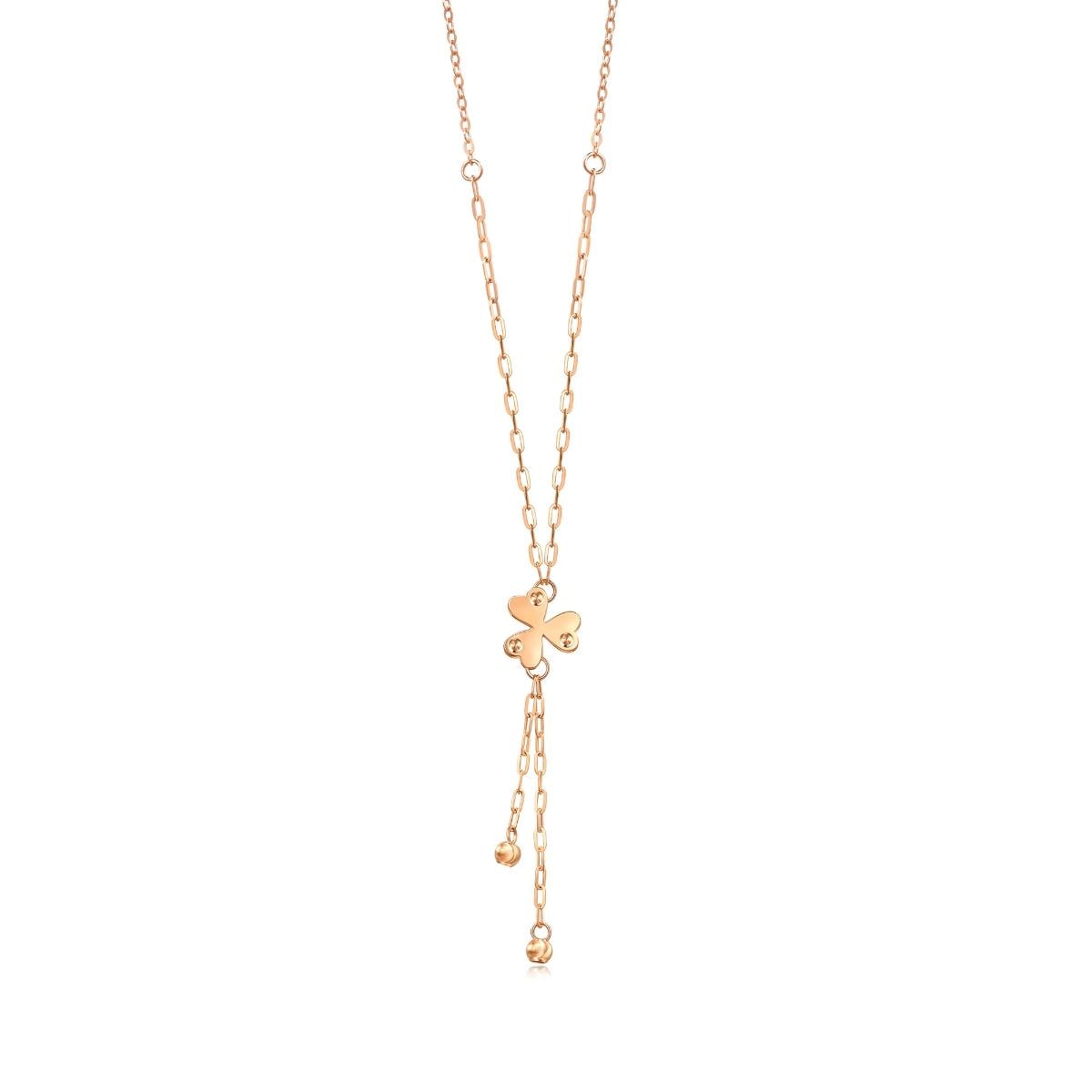 18K Rose Gold Necklace -  - Aureus Boutique