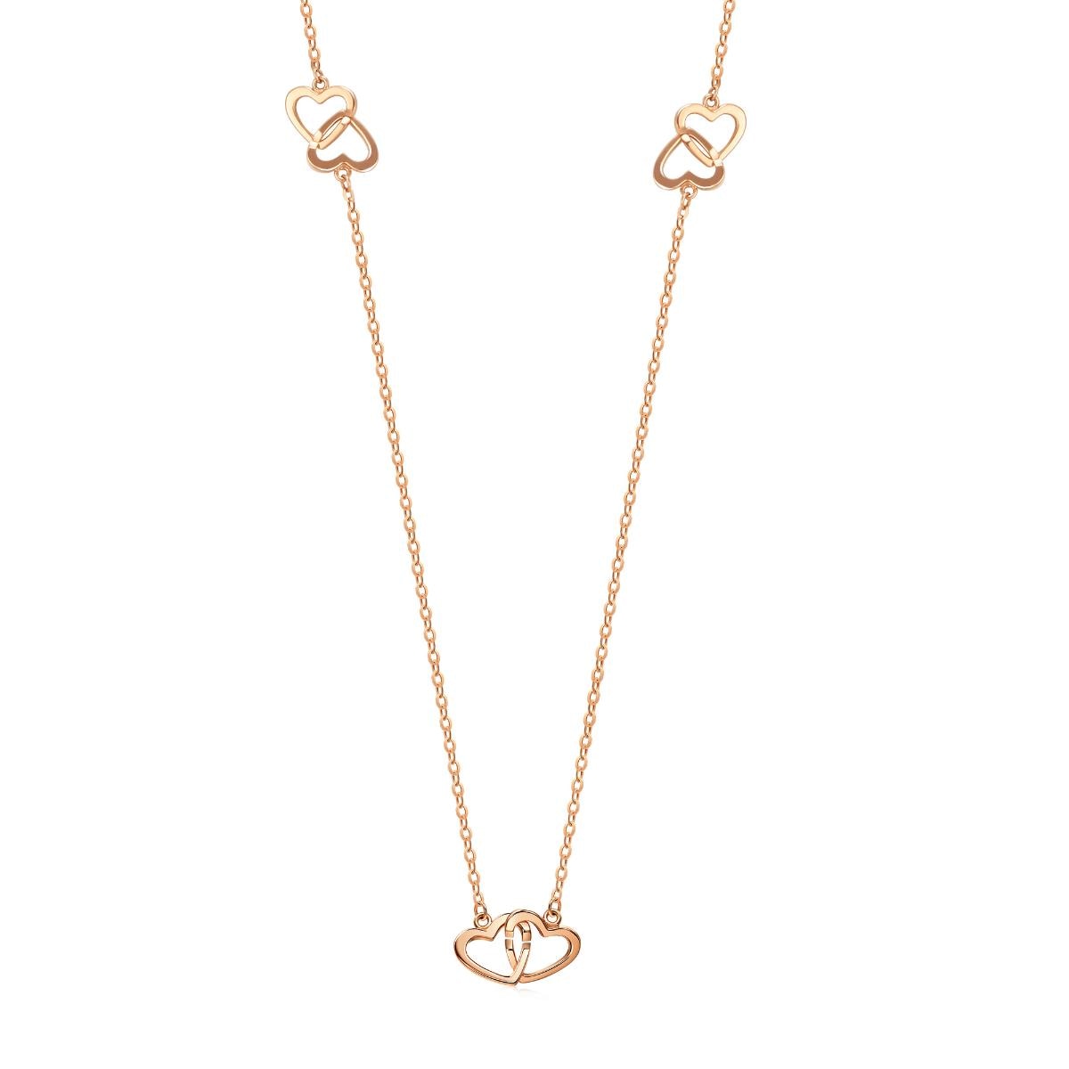 18K Rose Gold Necklace -  - Aureus Boutique