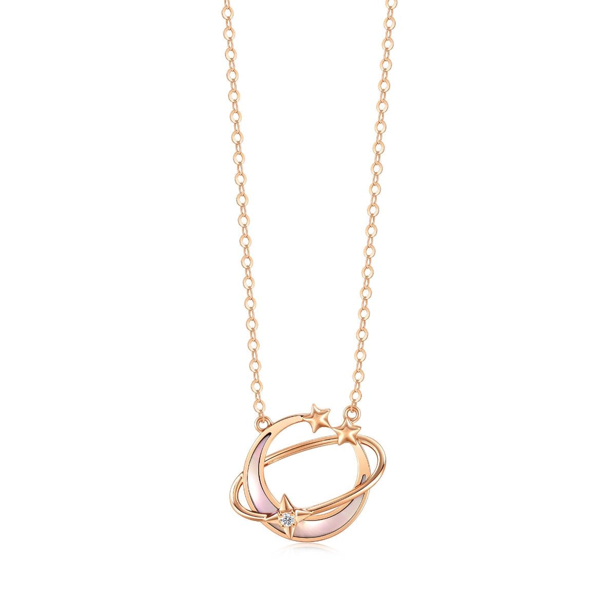 18K Rose Gold Necklace -  - Aureus Boutique