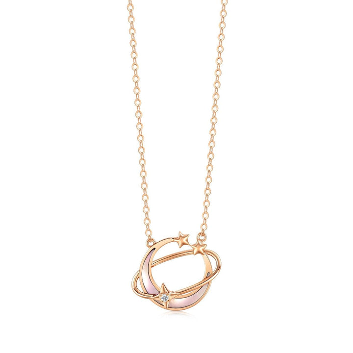 18K Rose Gold Necklace -  - Aureus Boutique