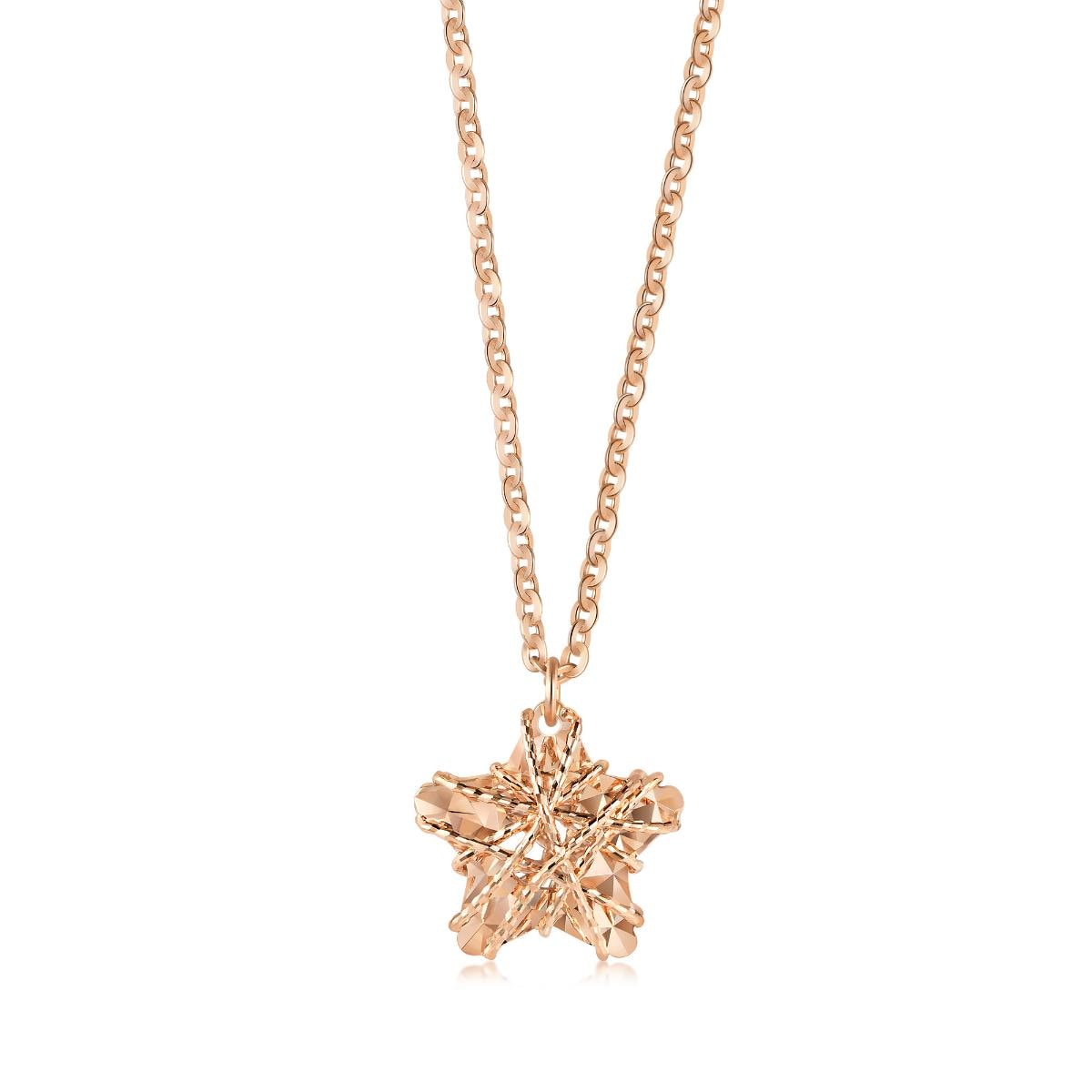 18K Rose Gold Necklace -  - Aureus Boutique