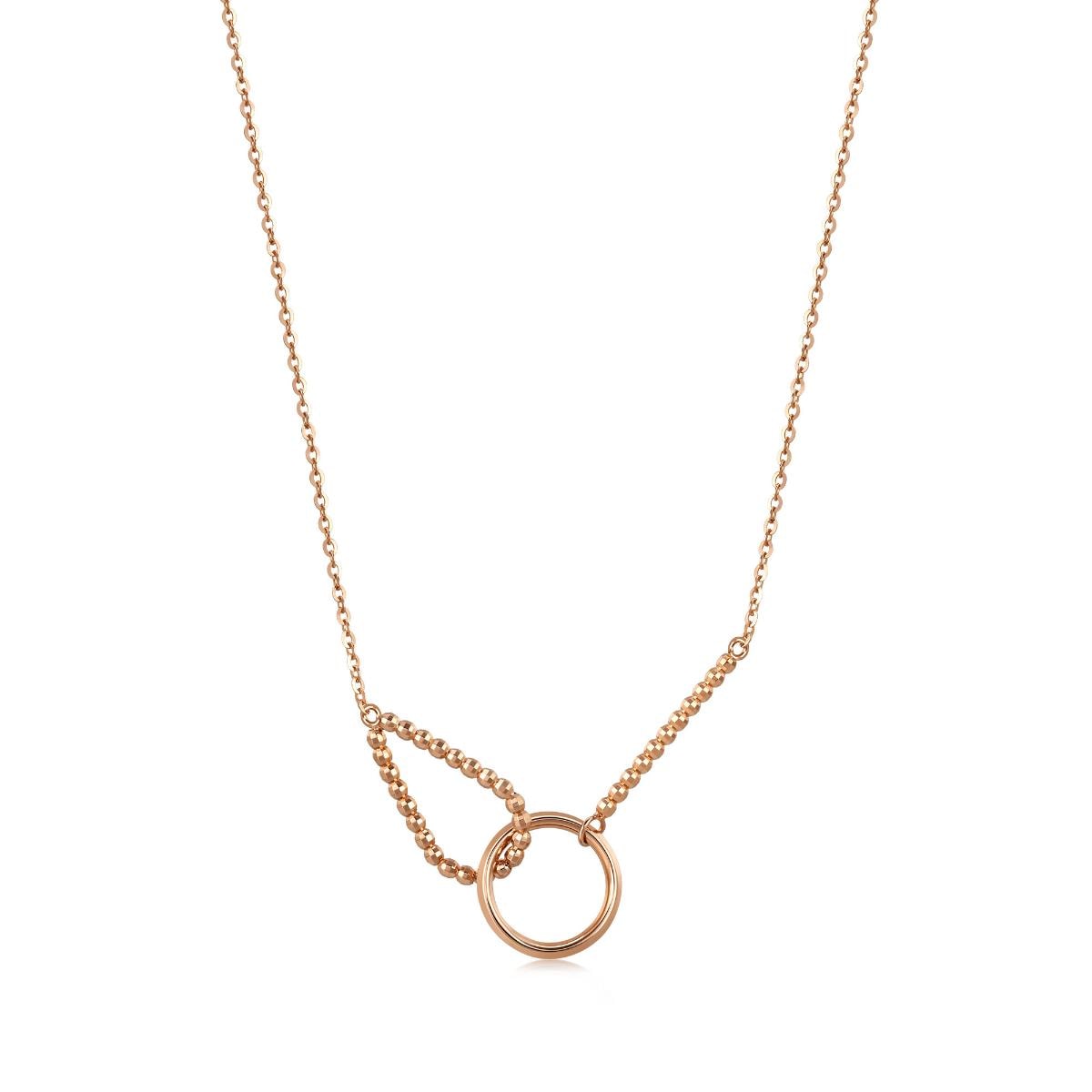 18K Rose Gold Necklace -  - Aureus Boutique
