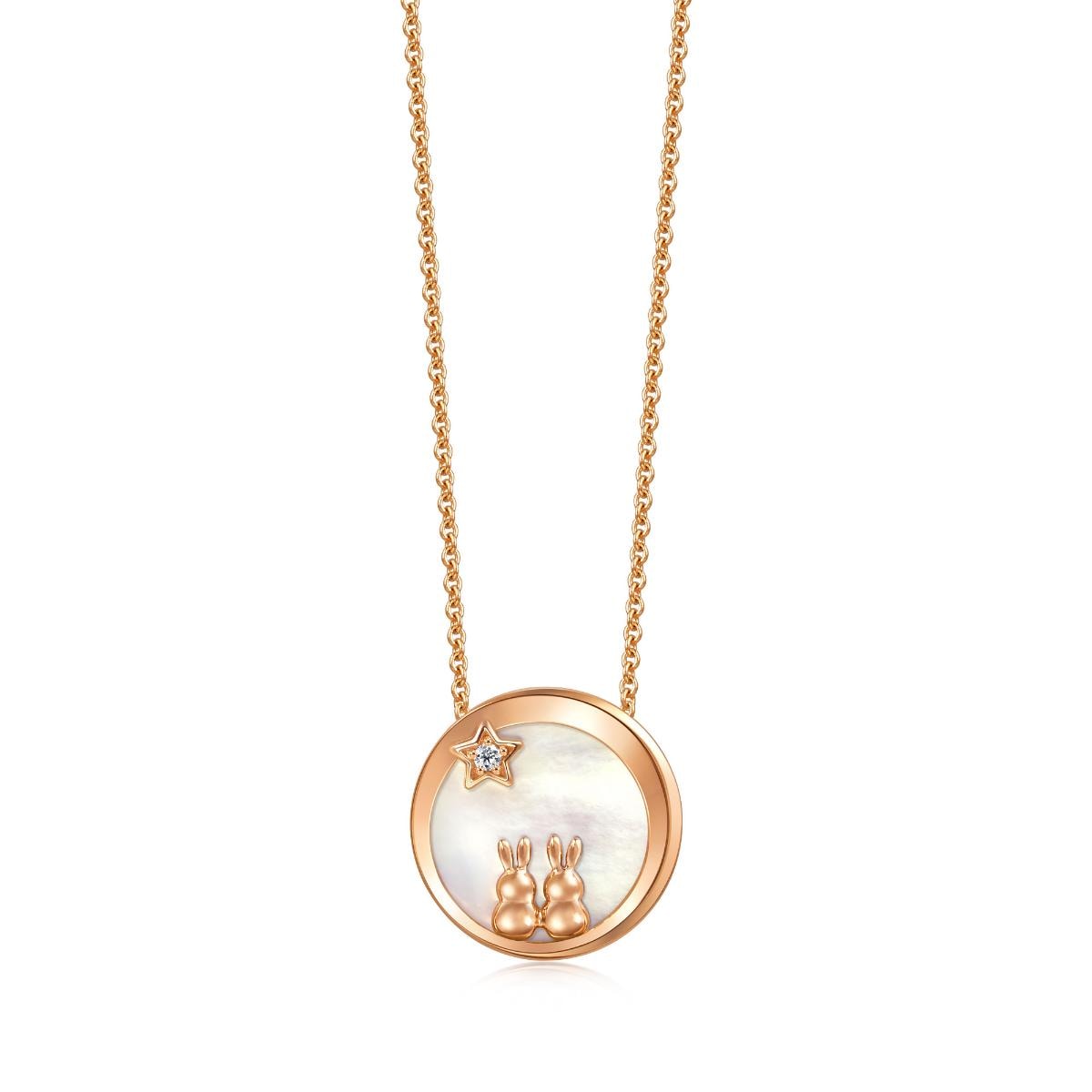 18K Rose Gold Necklace -  - Aureus Boutique