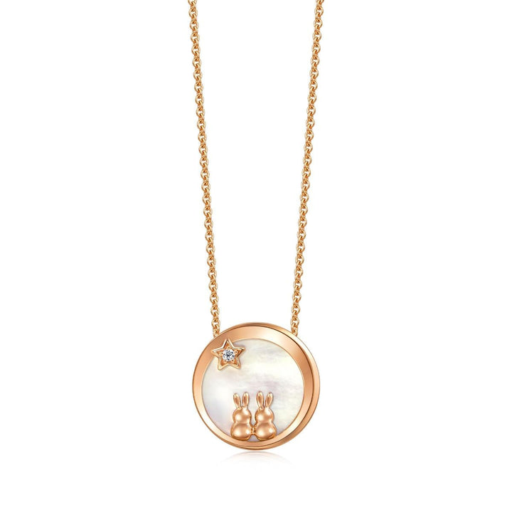 18K Rose Gold Necklace -  - Aureus Boutique