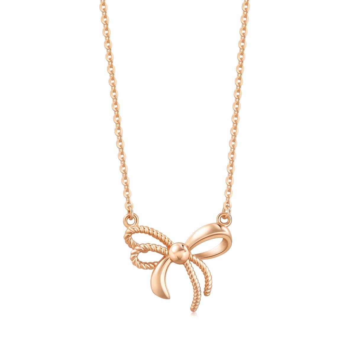 18K Rose Gold Necklace -  - Aureus Boutique