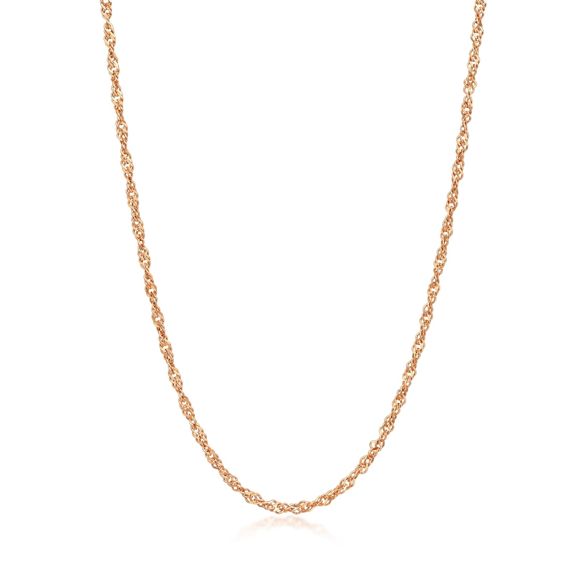 18K Rose Gold Necklace -  - Aureus Boutique