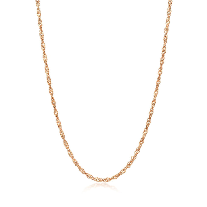 18K Rose Gold Necklace -  - Aureus Boutique