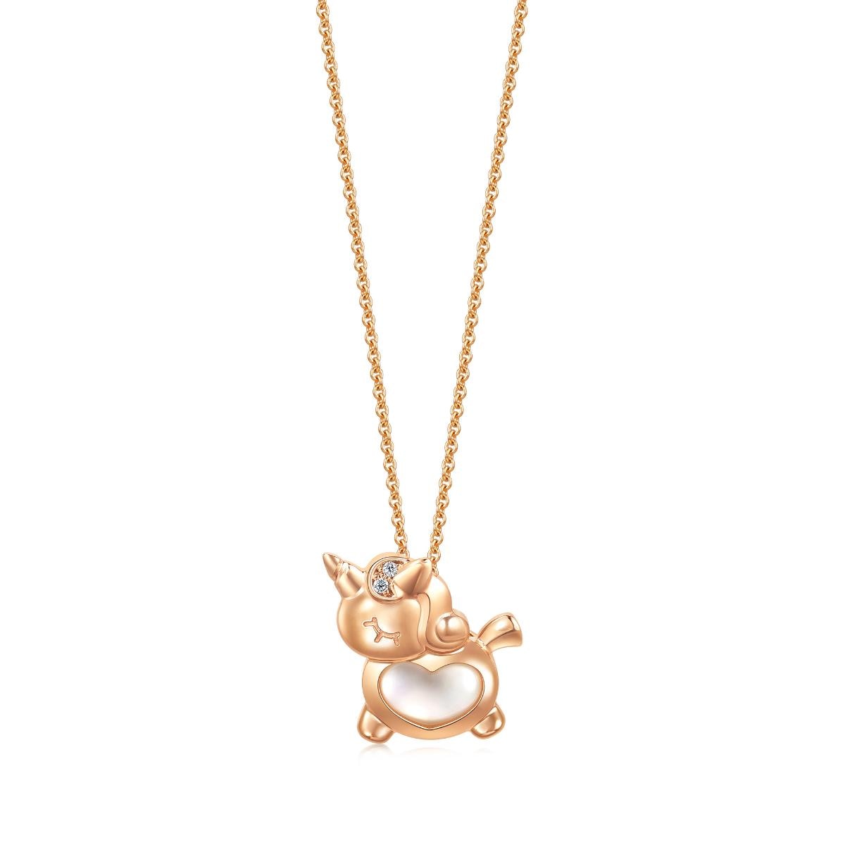 18K Rose Gold Necklace -  - Aureus Boutique