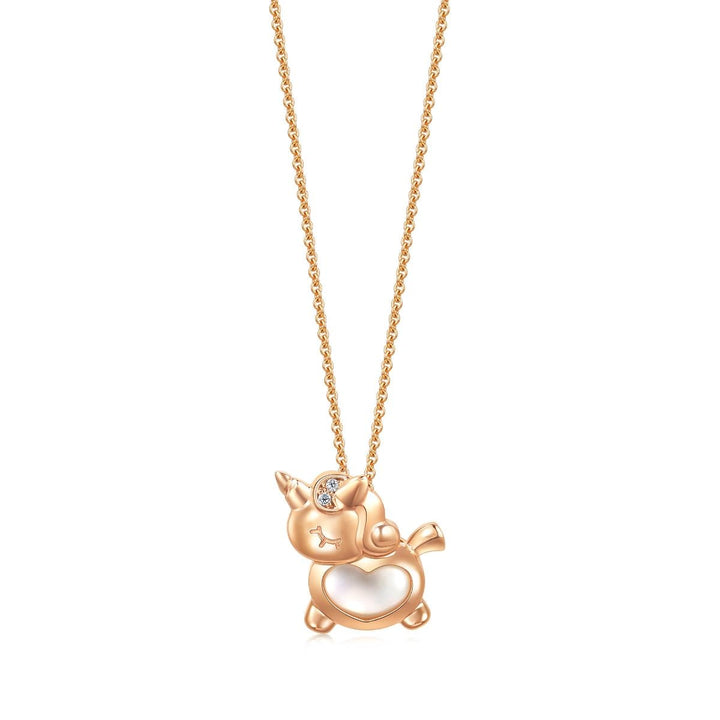 18K Rose Gold Necklace -  - Aureus Boutique