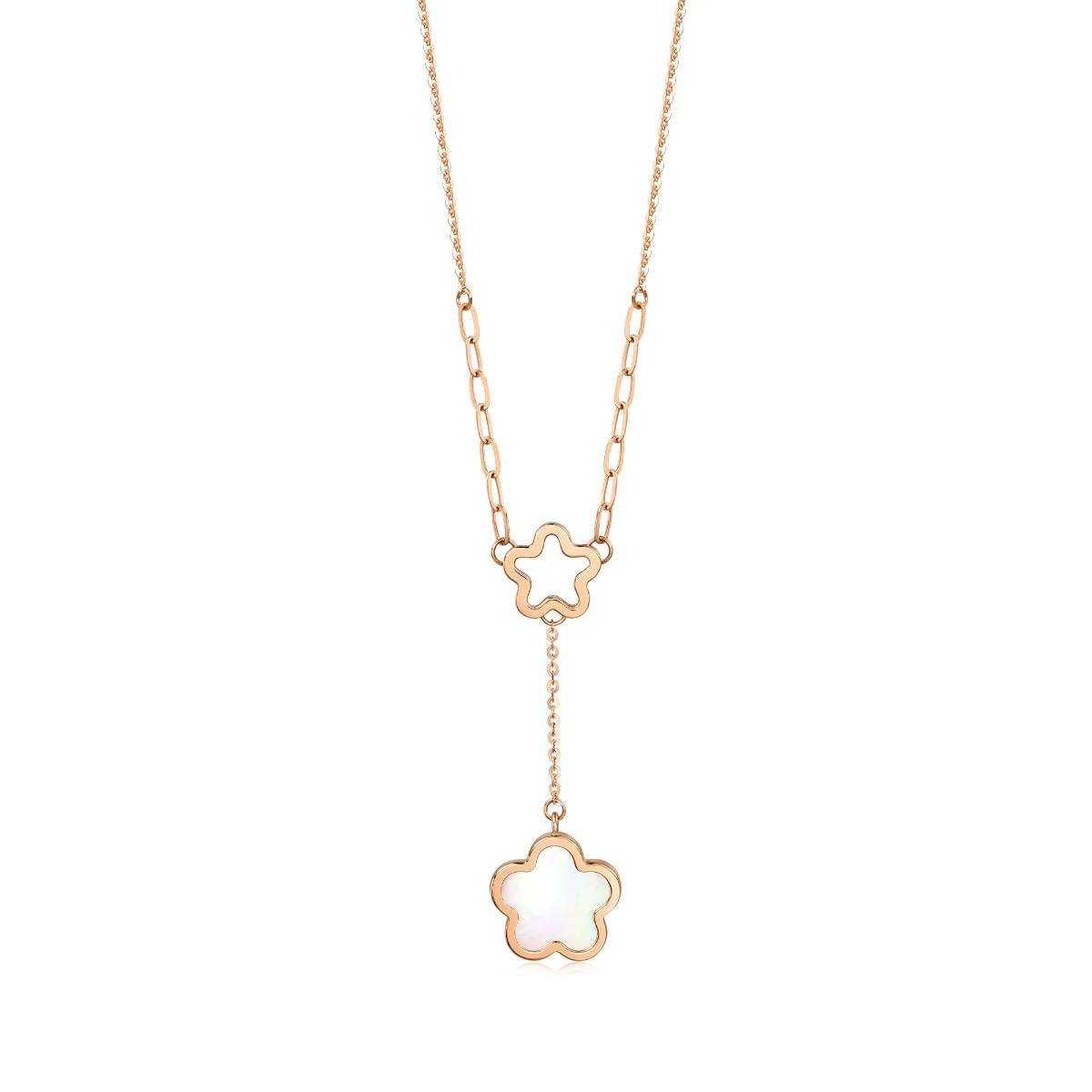 18K Rose Gold Necklace -  - Aureus Boutique