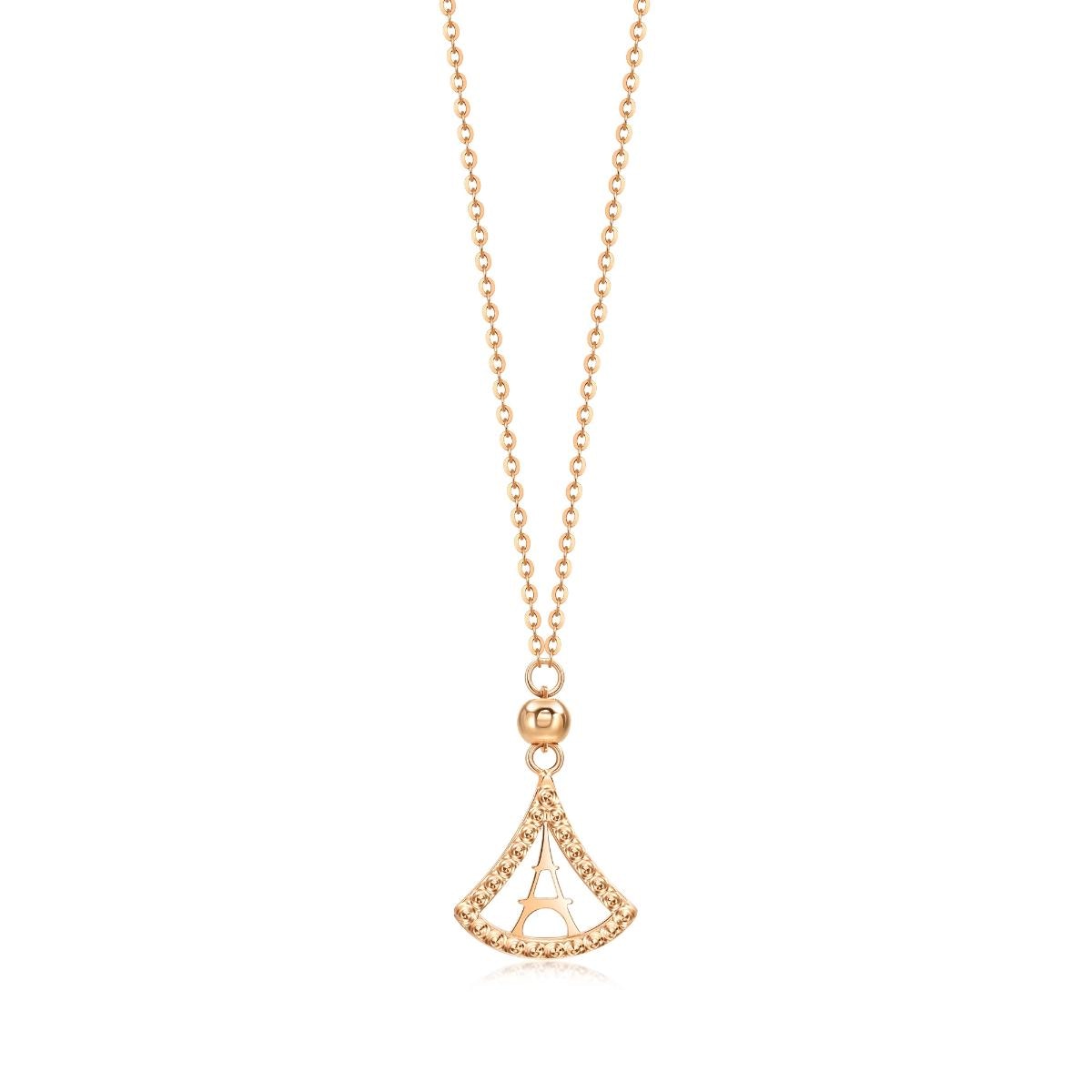 18K Rose Gold Necklace -  - Aureus Boutique