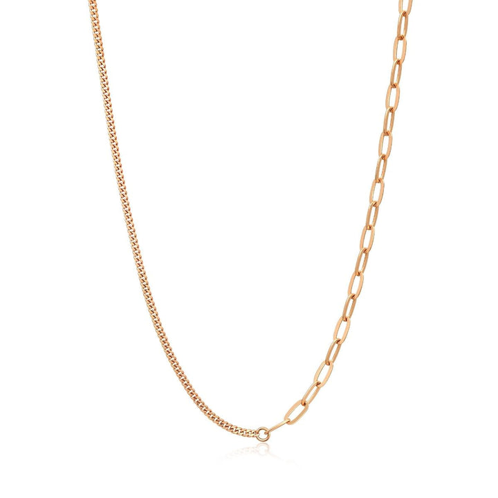 18K Rose Gold Necklace -  - Aureus Boutique