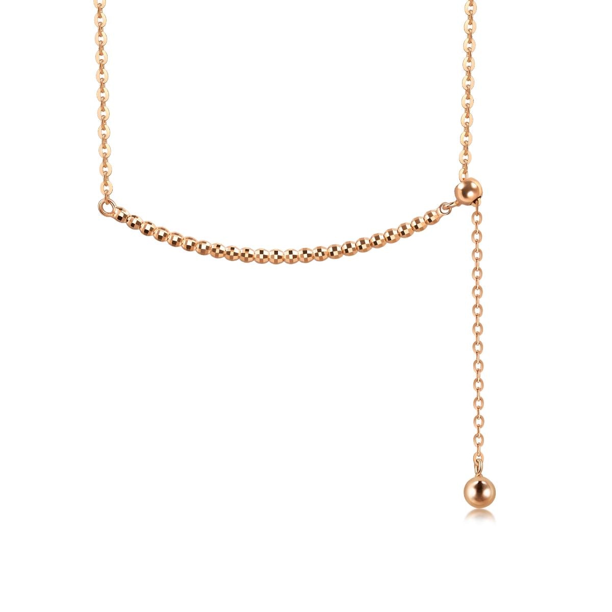 18K Rose Gold Necklace -  - Aureus Boutique