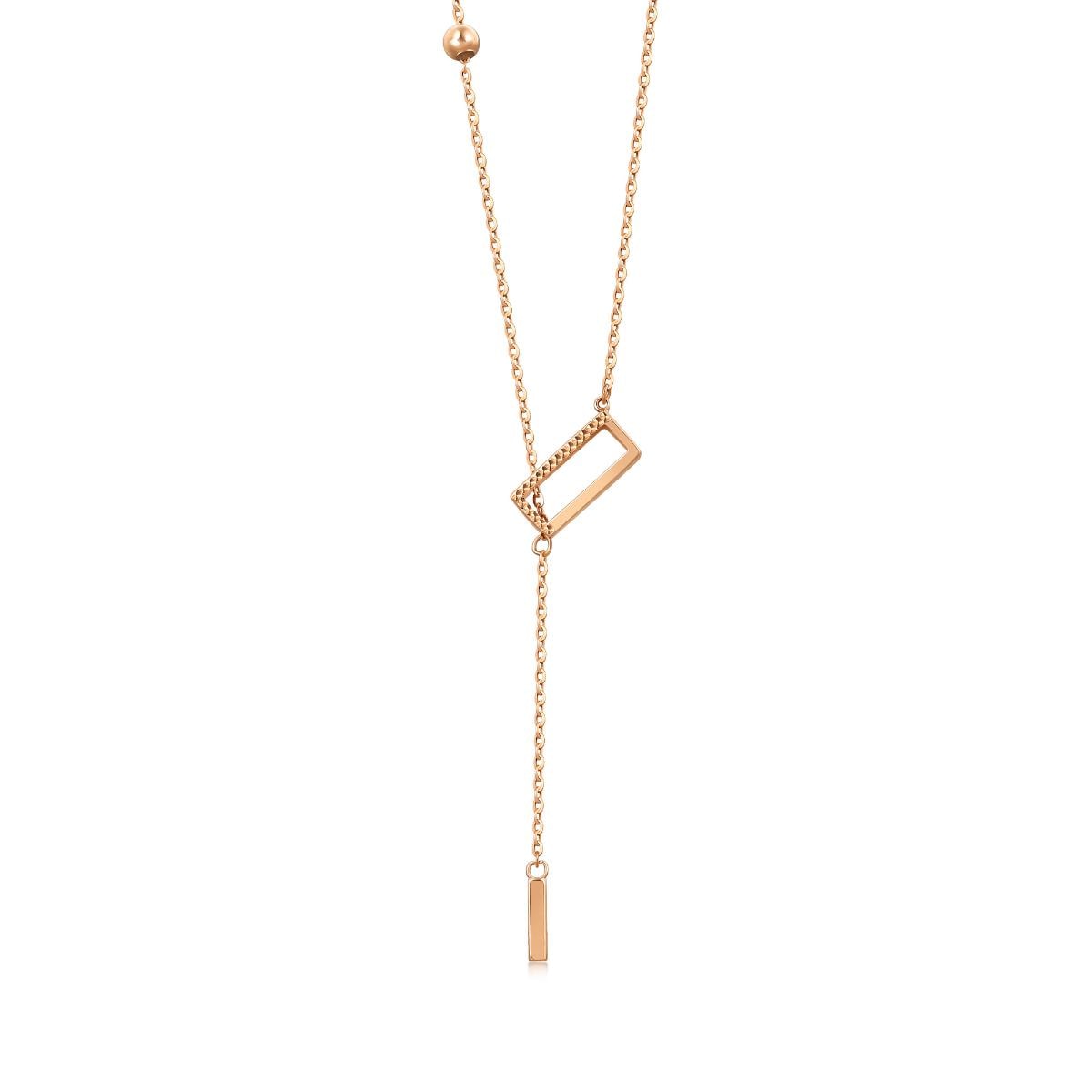 18K Rose Gold Necklace -  - Aureus Boutique