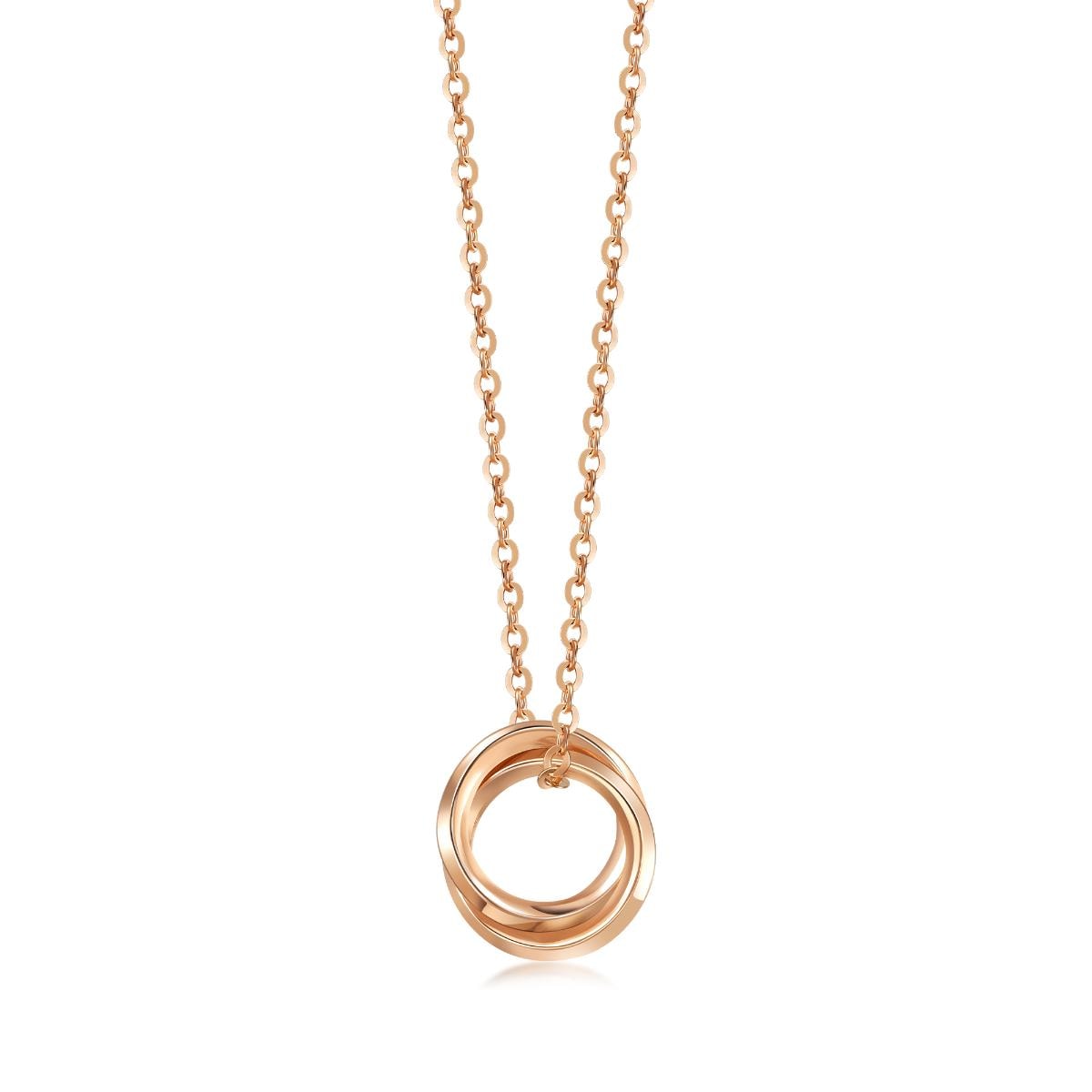 18K Rose Gold Necklace -  - Aureus Boutique