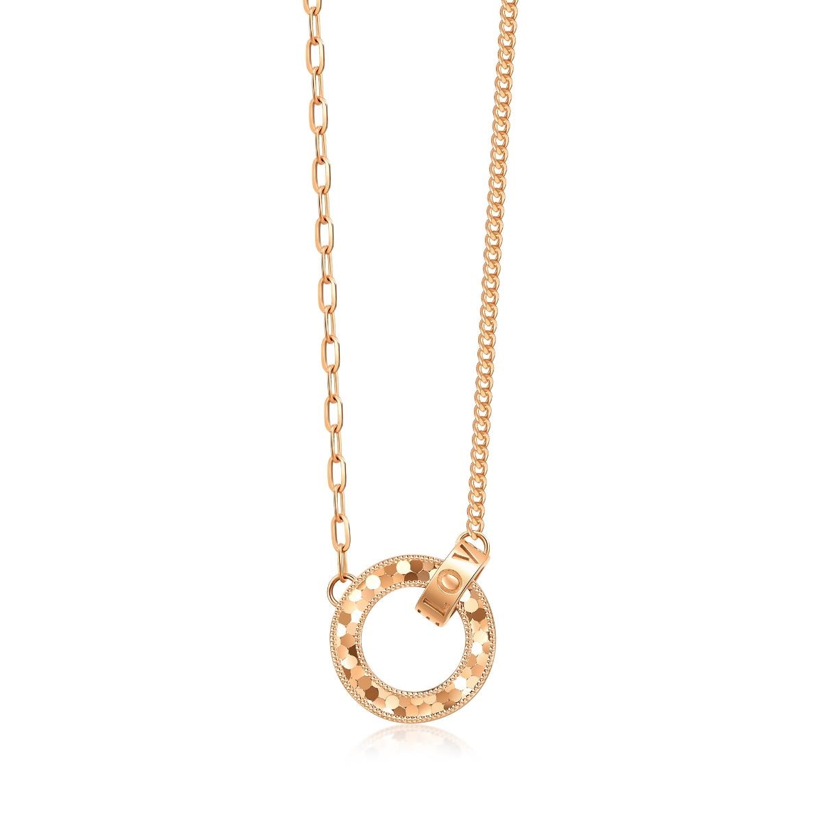 18K Rose Gold Necklace -  - Aureus Boutique