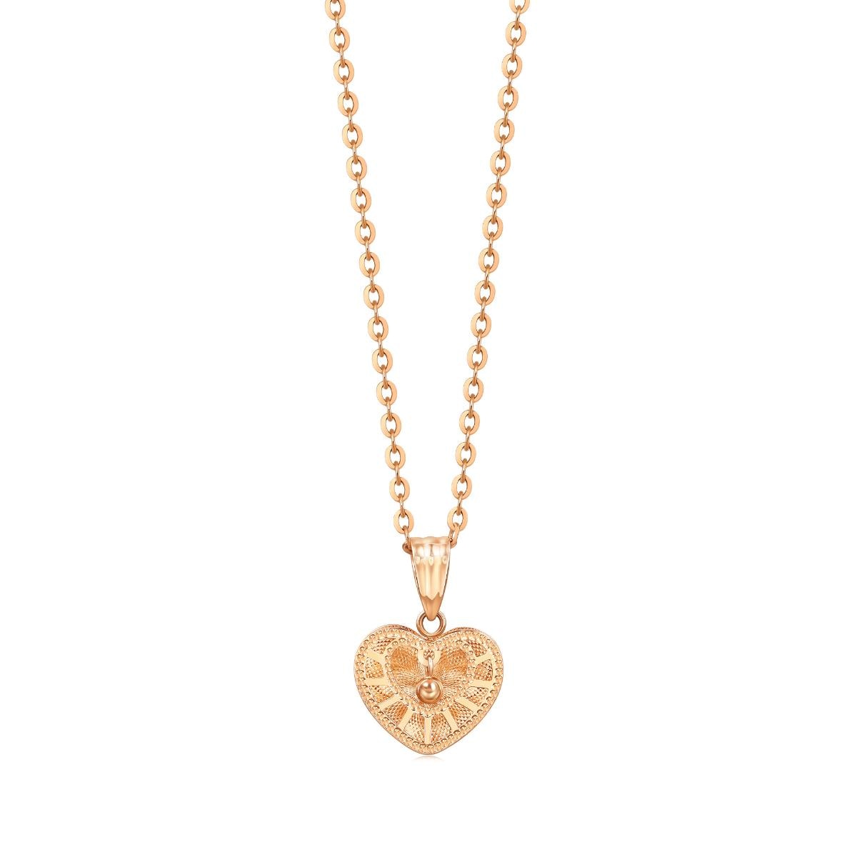 18K Rose Gold Pendant -  - Aureus Boutique